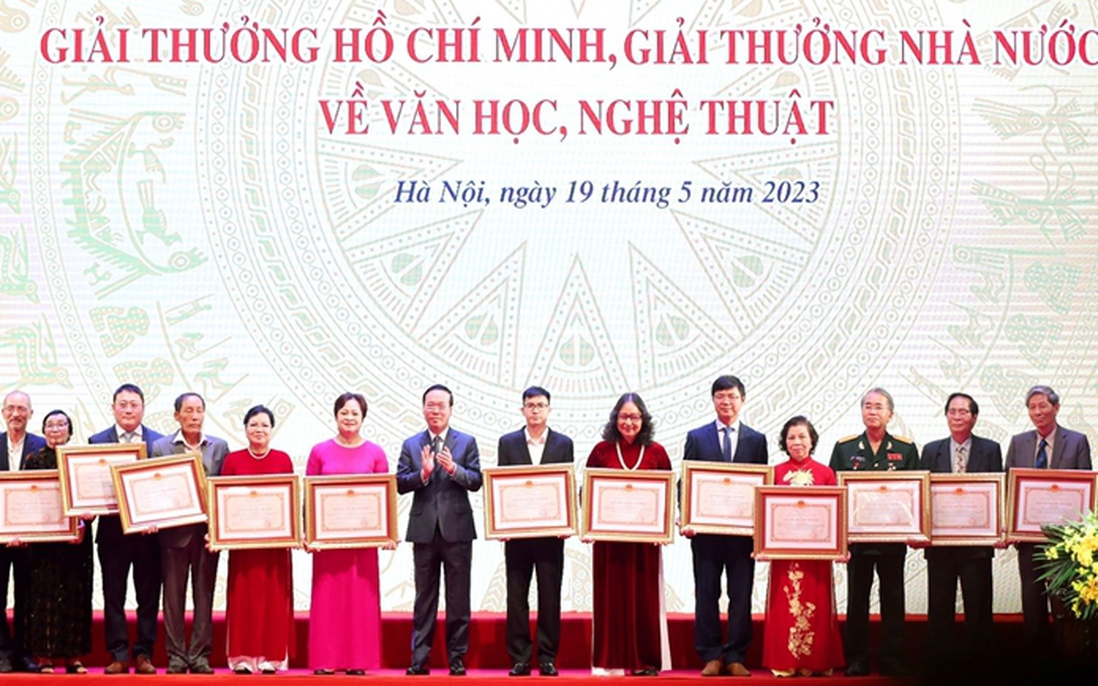 Kinh phí chi trả tiền thưởng Giải thưởng Hồ Chí Minh, Giải thưởng Nhà nước về văn học, nghệ thuật