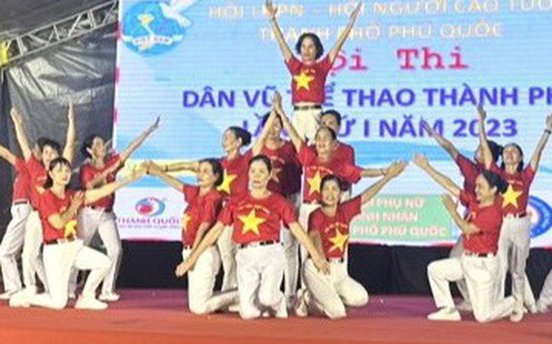 Kiên Giang: Sôi nổi Hội thi “Dân vũ thể thao” nhân kỷ niệm ngày 20/10