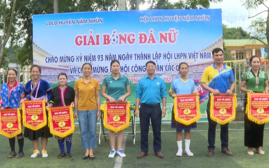 Lai Châu: Tổ chức giải bóng đá nữ với thông điệp bình đẳng giới
