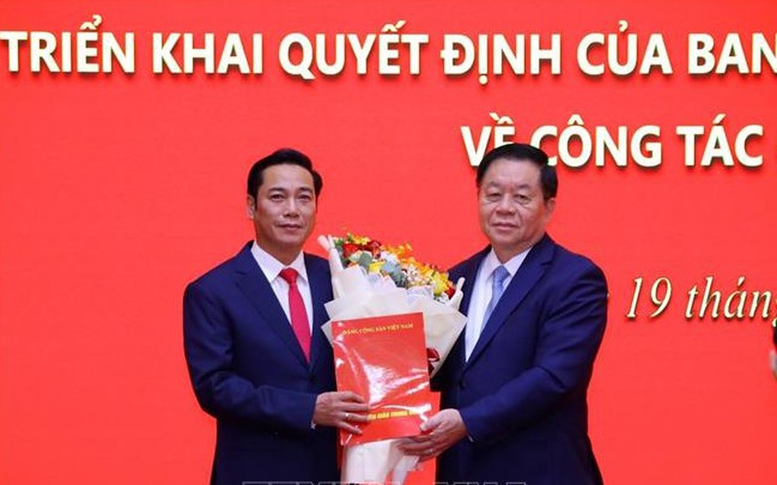 Trao quyết định bổ nhiệm Tổng Biên tập Báo điện tử Đảng Cộng sản Việt Nam