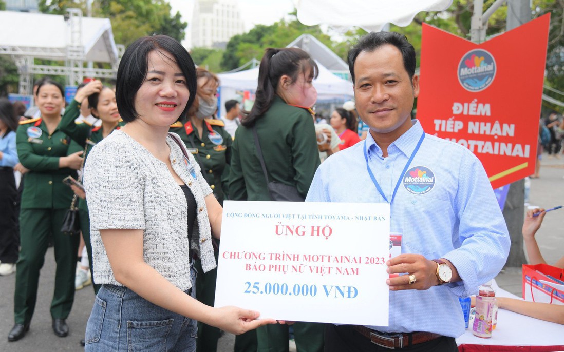 Cộng đồng người Việt tại tỉnh Toyama (Nhật Bản) gửi yêu thương từ phương xa đến Mottainai 2023