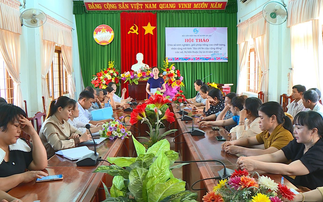 An Lão (Bình Định): 8 mô hình “Địa chỉ tin cậy cộng đồng” hỗ trợ, giúp đỡ nạn nhân bị bạo lực gia đình