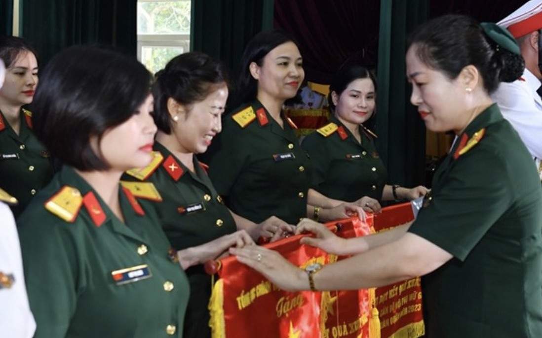 Phụ nữ Tổng cục Công nghiệp Quốc phòng đạt thành tích xuất sắc Hội thi cán bộ Hội Phụ nữ giỏi toàn quân năm 2023