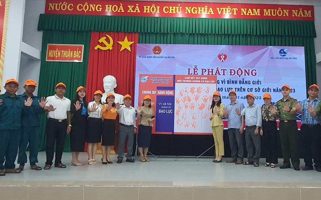 Ninh Thuận: Hàng trăm người Hưởng ứng Tháng hành động vì bình đẳng giới và phòng ngừa, ứng phó với bạo lực trên cơ sở giới năm 2023