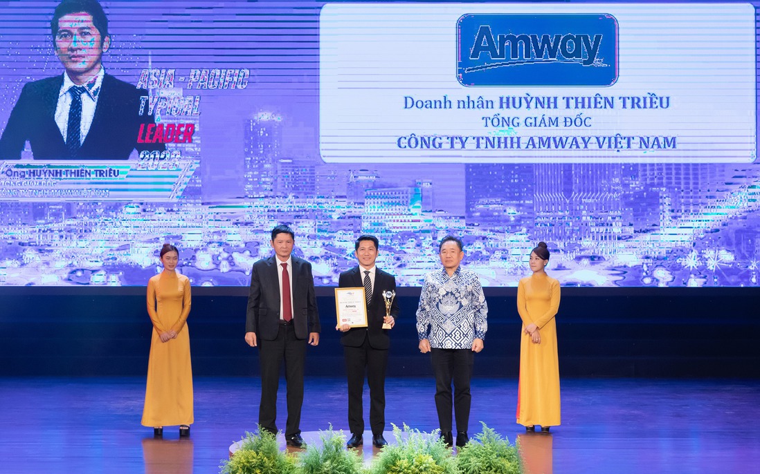 Amway Việt Nam lập cú đúp giải thưởng Thương hiệu Tiêu biểu châu Á - TBD 2023