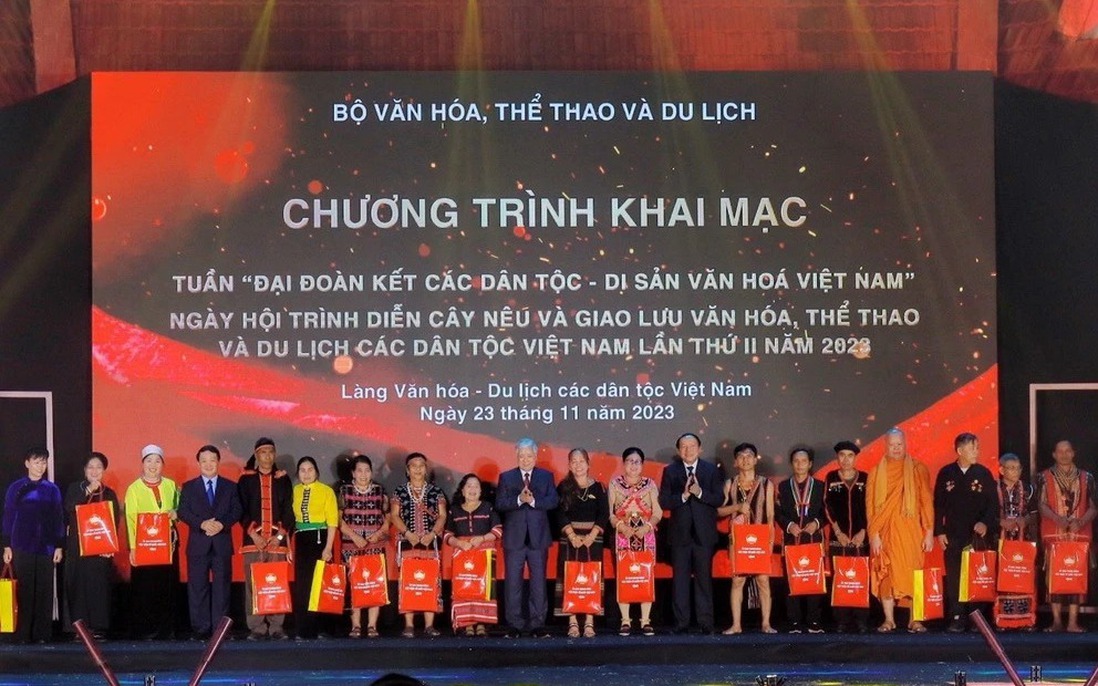 Khai mạc Tuần “Đại đoàn kết các Dân tộc - Di sản Văn hóa Việt Nam 2023”