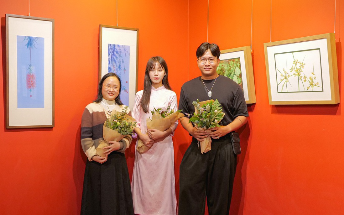 3 họa sĩ trẻ làm triển lãm về thảm thực vật Đà Lạt 