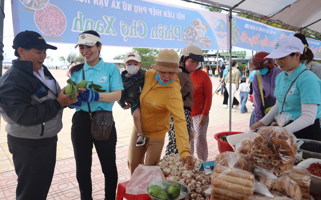 Khánh Hòa: 50 gian hàng của phụ nữ tham gia Phiên chợ xanh - Phát huy tài nguyên bản địa năm 2023