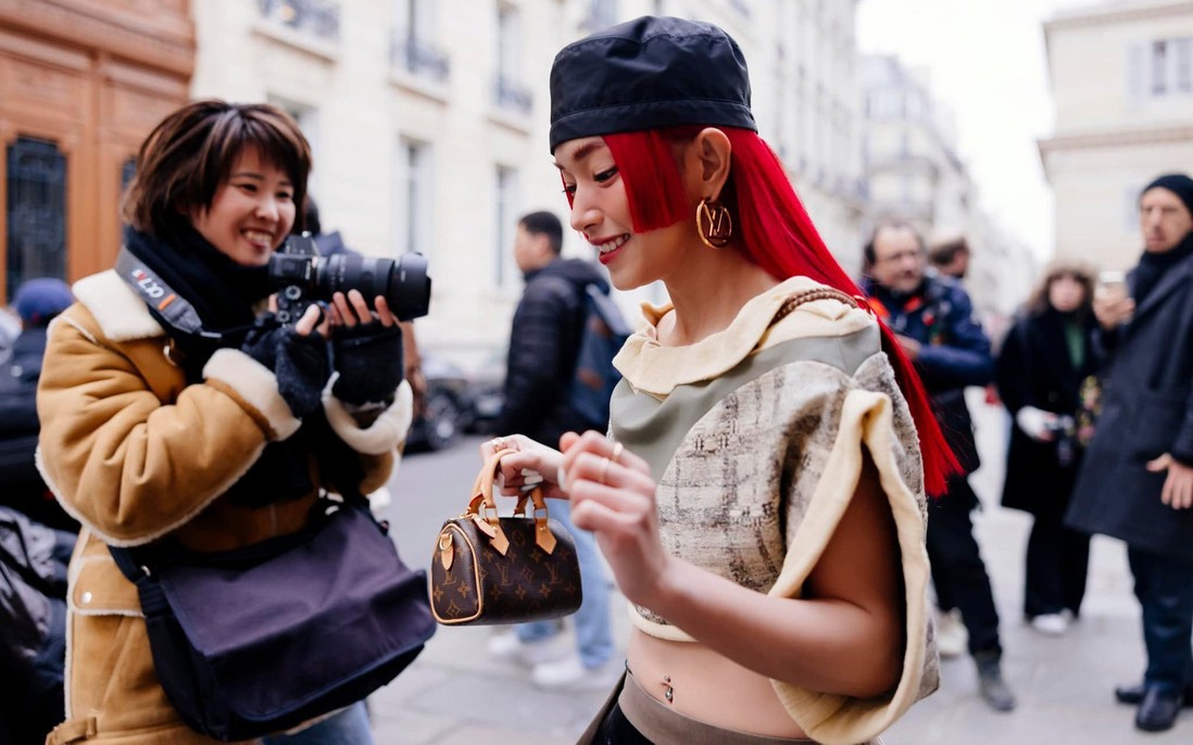 Trở về sau Paris Fashion Week, Châu Bùi thử sức với tư cách mới 