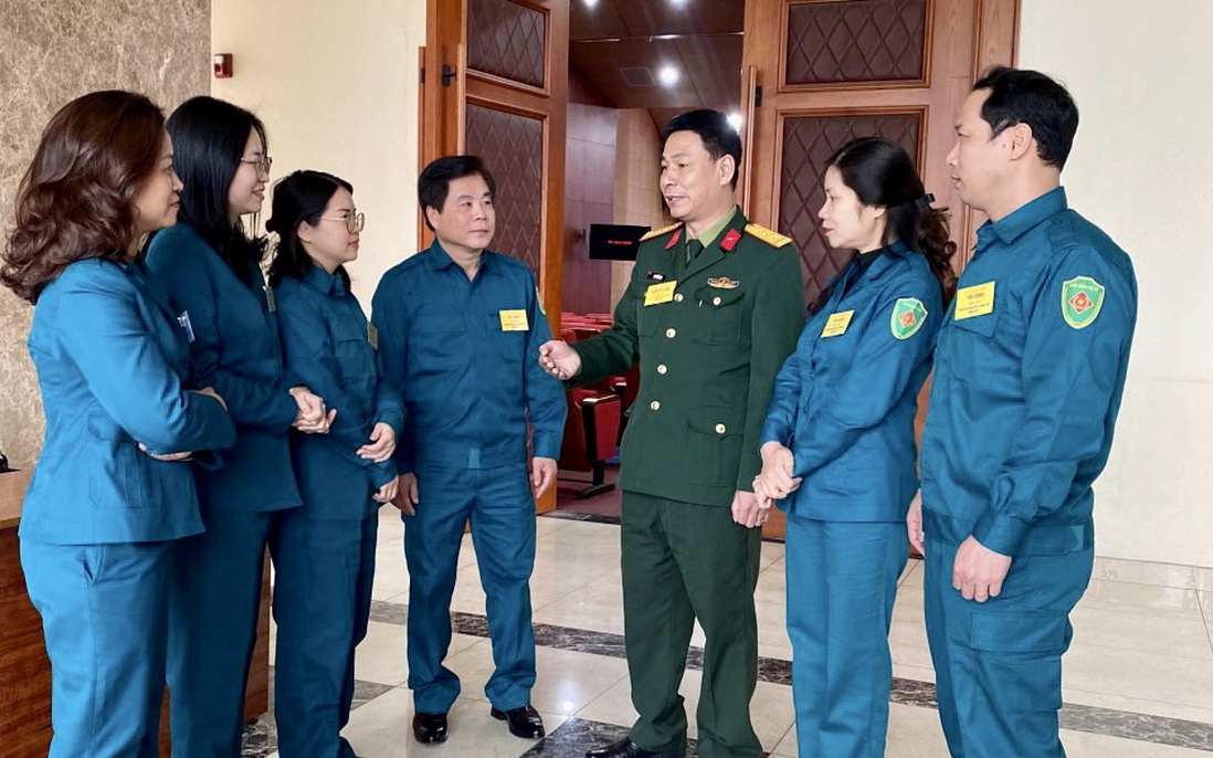 Hà Nội: Hội thi Cán bộ giảng dạy chính trị trong lực lượng vũ trang quận Hai Bà Trưng năm 2023