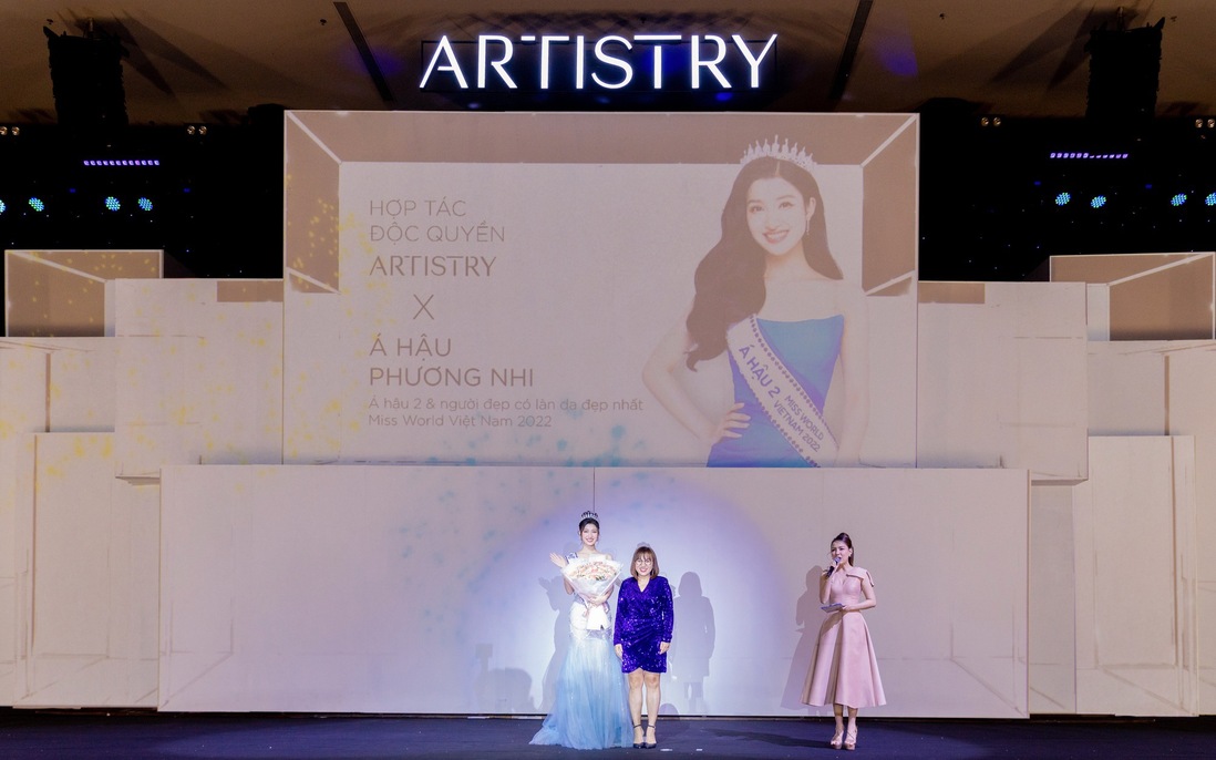 Artistry Việt Nam hợp tác độc quyền cùng Á hậu 2 Miss World Việt Nam 2022