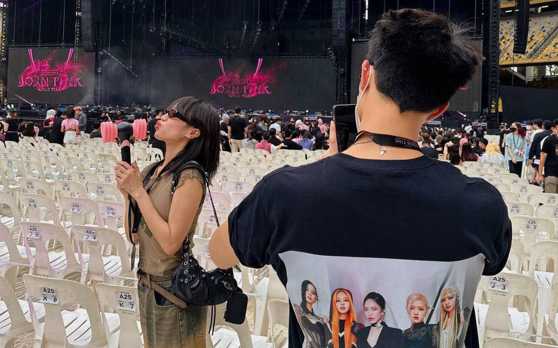 Anh Tú đưa Diệu Nhi sang Malaysia xem concert của BLACKPINK