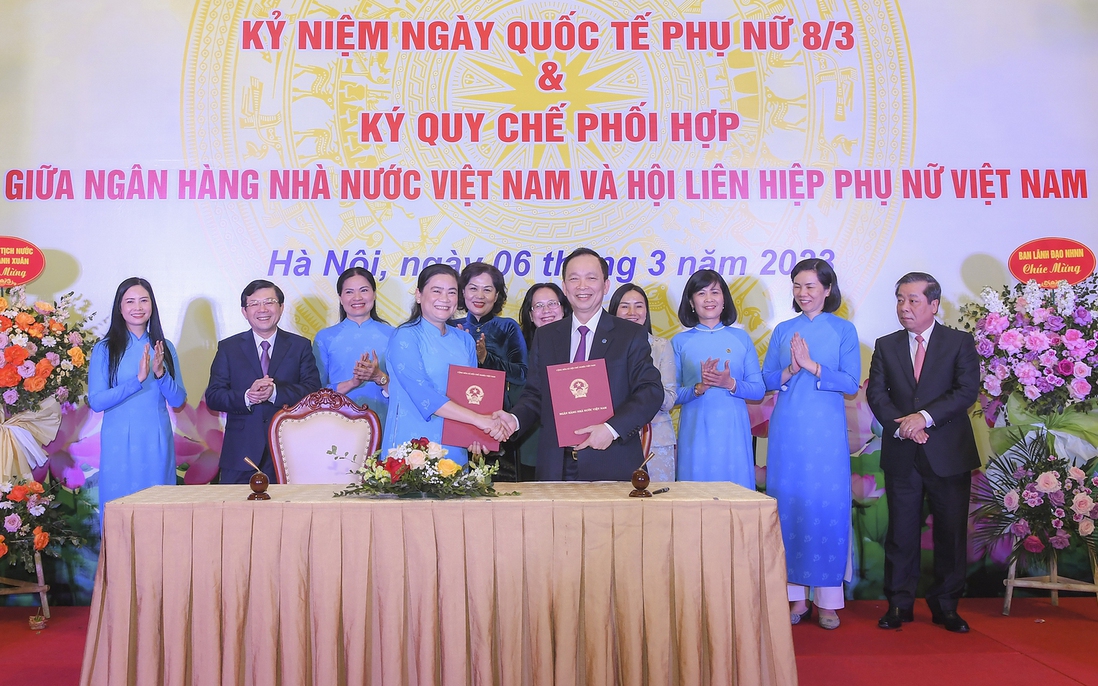 Ngân hàng Nhà nước và Hội LHPN Việt Nam phối hợp thúc đẩy bình đẳng giới, tài chính toàn diện