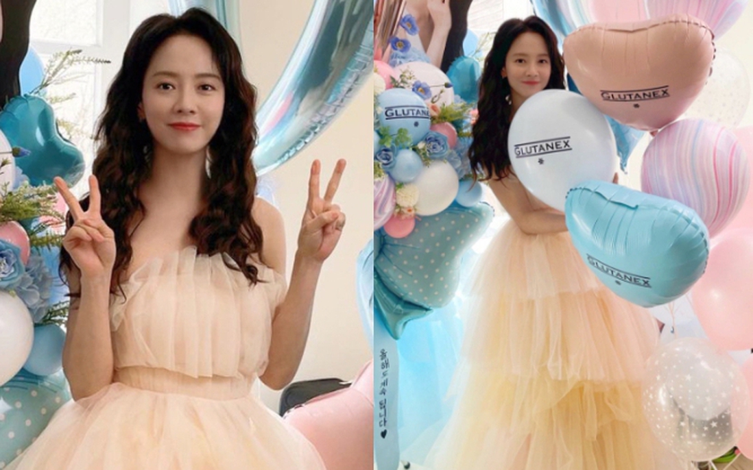 "Công chúa" Song Ji Hyo xuất hiện trẻ trung ở tuổi 42
