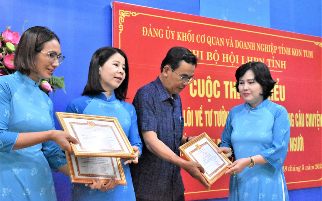 Hội LHPN tỉnh Kon Tum tổ chức thi tìm hiểu về tư tưởng Hồ Chí Minh nhân Ngày sinh nhật Bác