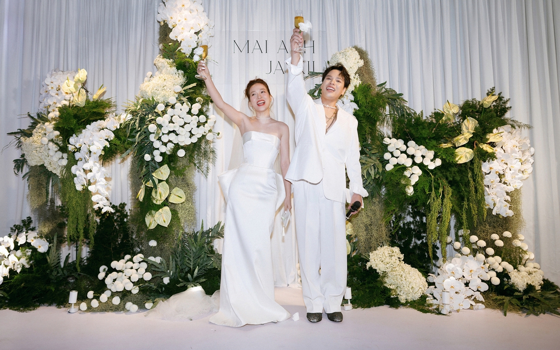 Dàn sao Việt chúc mừng đám cưới ca sĩ JayKii và người mẫu Mai Anh 