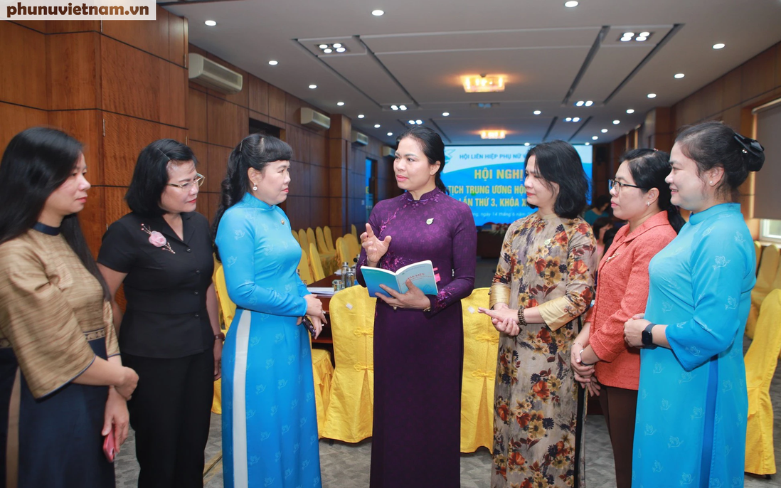 Hội nghị Đoàn Chủ tịch TƯ Hội cho ý kiến các nội dung trình tại Hội nghị lần thứ 4, Ban Chấp hành TƯ Hội LHPN Việt Nam (khóa XIII)