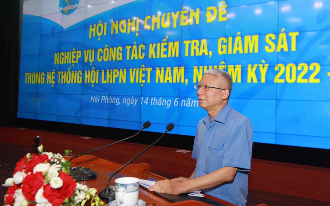 Hội nghị trực tuyến với 750 điểm cầu về công tác kiểm tra, giám sát trong hệ thống Hội LHPN Việt Nam