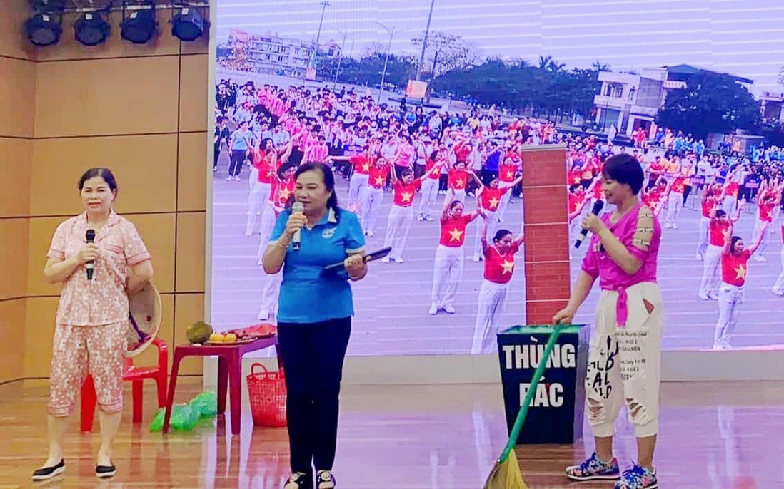 Quảng Ninh: Chi hội trưởng phụ nữ giỏi chia sẻ kinh nghiệm qua hình thức sân khấu hóa