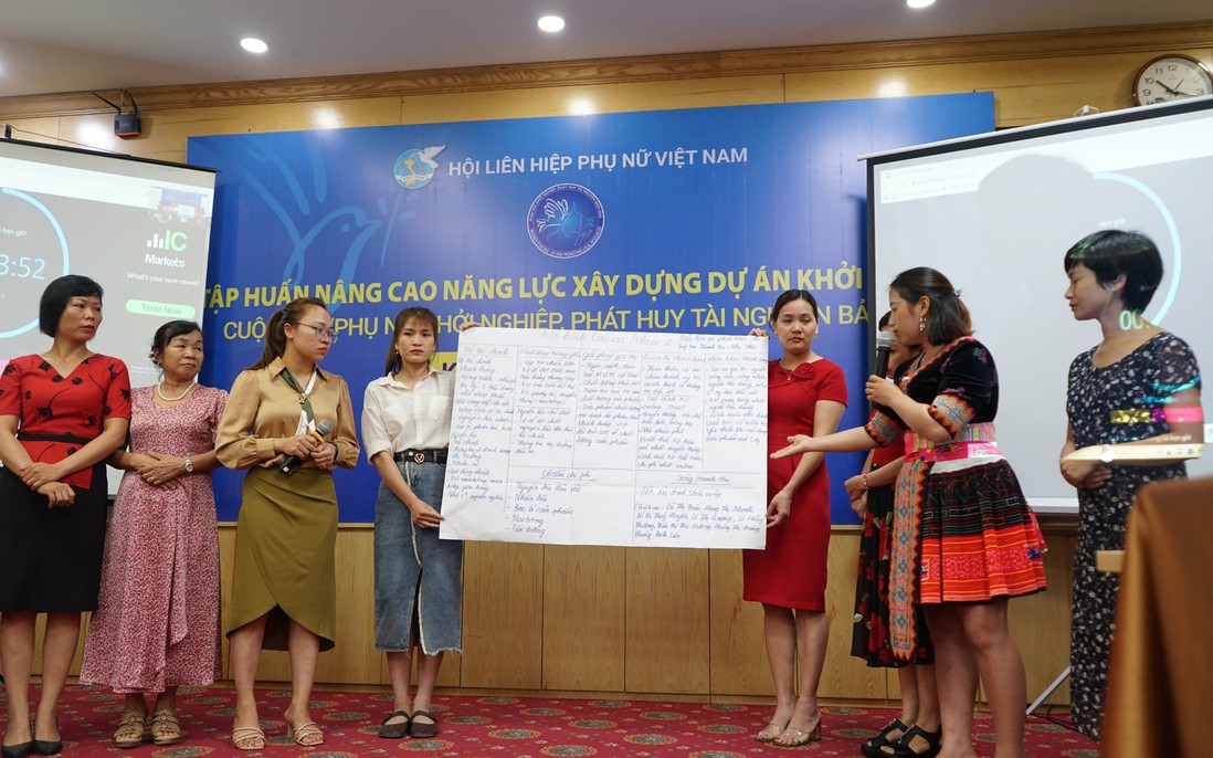 Hội LHPN Việt Nam tập huấn nâng cao năng lực cho các ứng viên tham dự Cuộc thi khởi nghiệp năm 2023