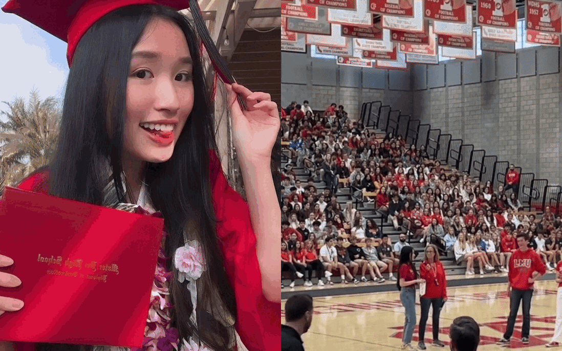 Jenny Huỳnh khiến cả trường “vỡ tung” khi tiết lộ một bí mật về bản thân