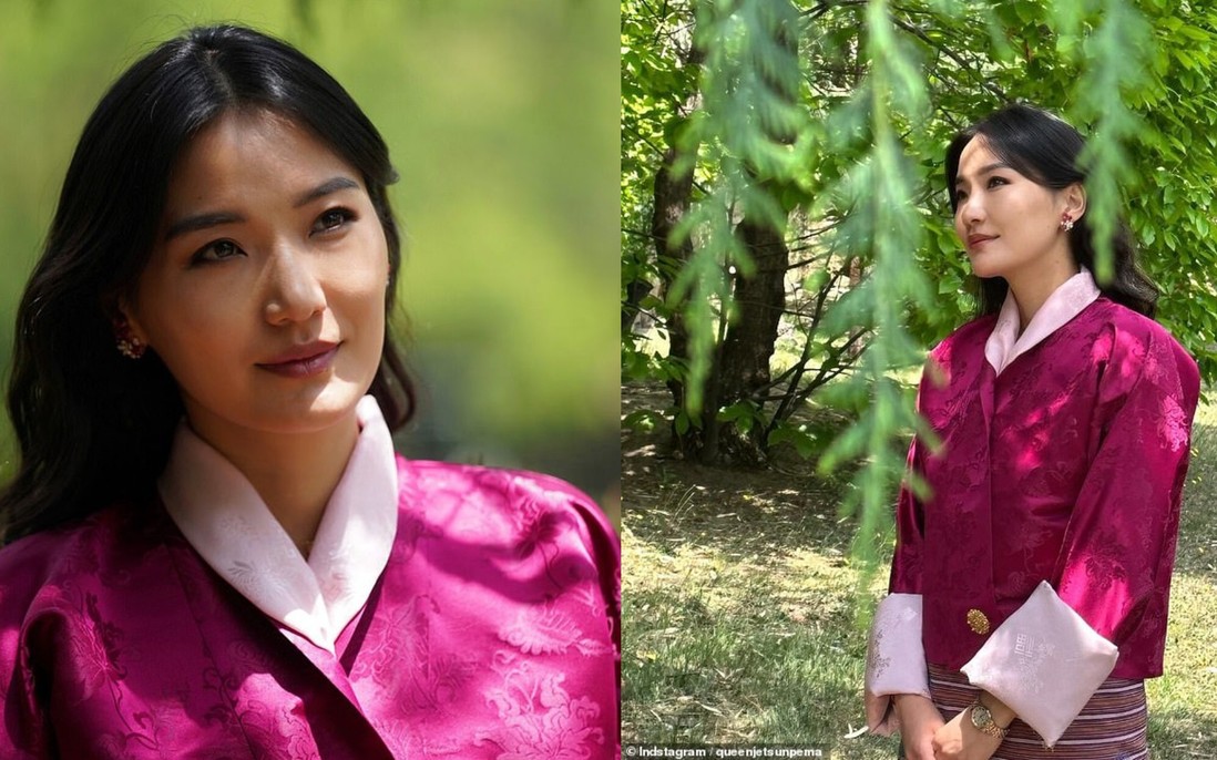 Hoàng hậu "vạn người mê" của Bhutan đăng ảnh nền nã, dịu dàng mừng sinh nhật