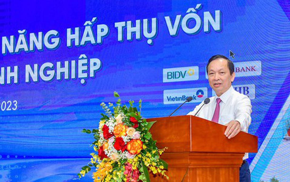 Phó thống đốc Đào Minh Tú: Ngân hàng thương mại phải hạ lãi suất cho vay