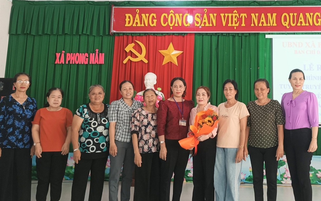 Bình Thuận: Ra mắt“Tổ phụ nữ tuyên truyền, phòng chống xâm hại trẻ em” tại xã Phong Nẫm