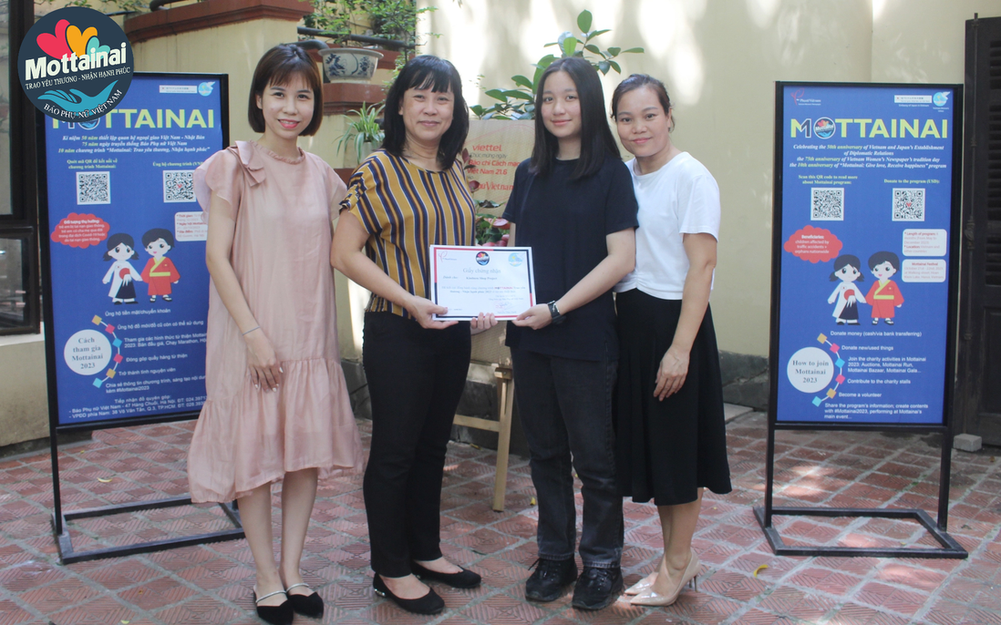 Kindness Shop Project chia sẻ yêu thương đến Chương trình Mottainai 2023