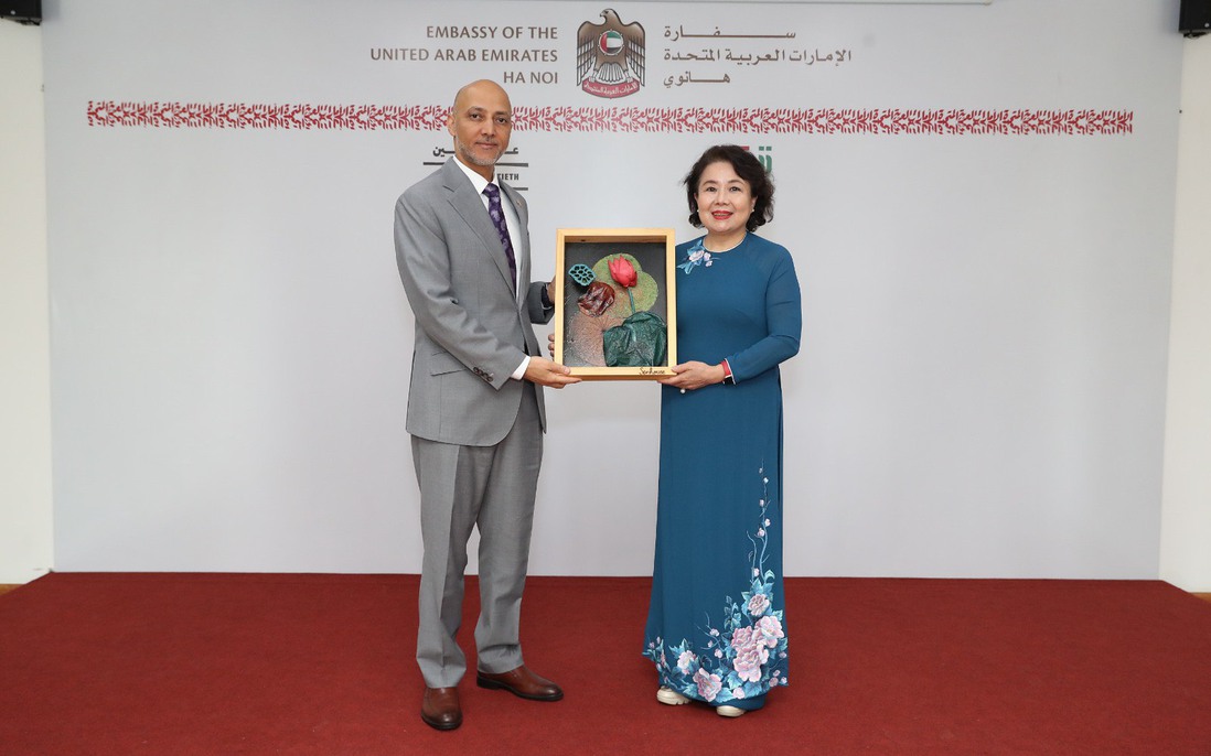 Đại sứ quán UAE tại Việt Nam giao lưu với các nữ doanh nhân Việt Nam nhân kỷ niệm Ngày Phụ nữ UAE 2023