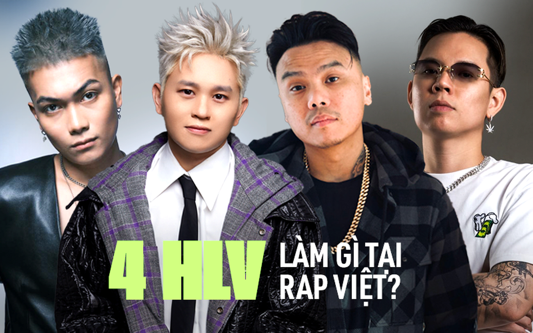 4 Huấn luyện viên làm gì ở Rap Việt mùa 3? 