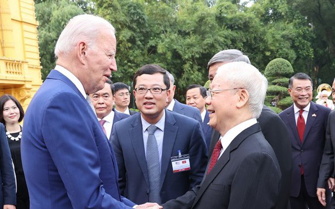 Quan hệ Việt Nam - Hoa Kỳ nâng cấp lên Đối tác chiến lược toàn diện