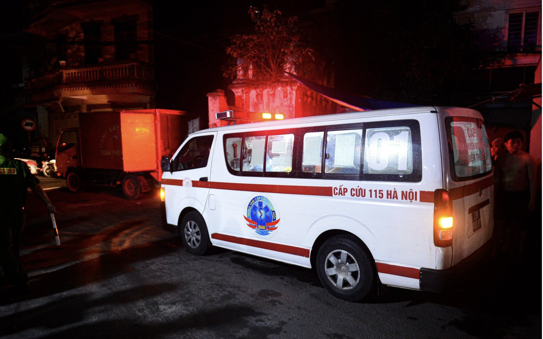 Bệnh viện ở Hà Nội thông tin về tình trạng các nạn nhân vụ cháy chung cư mini 