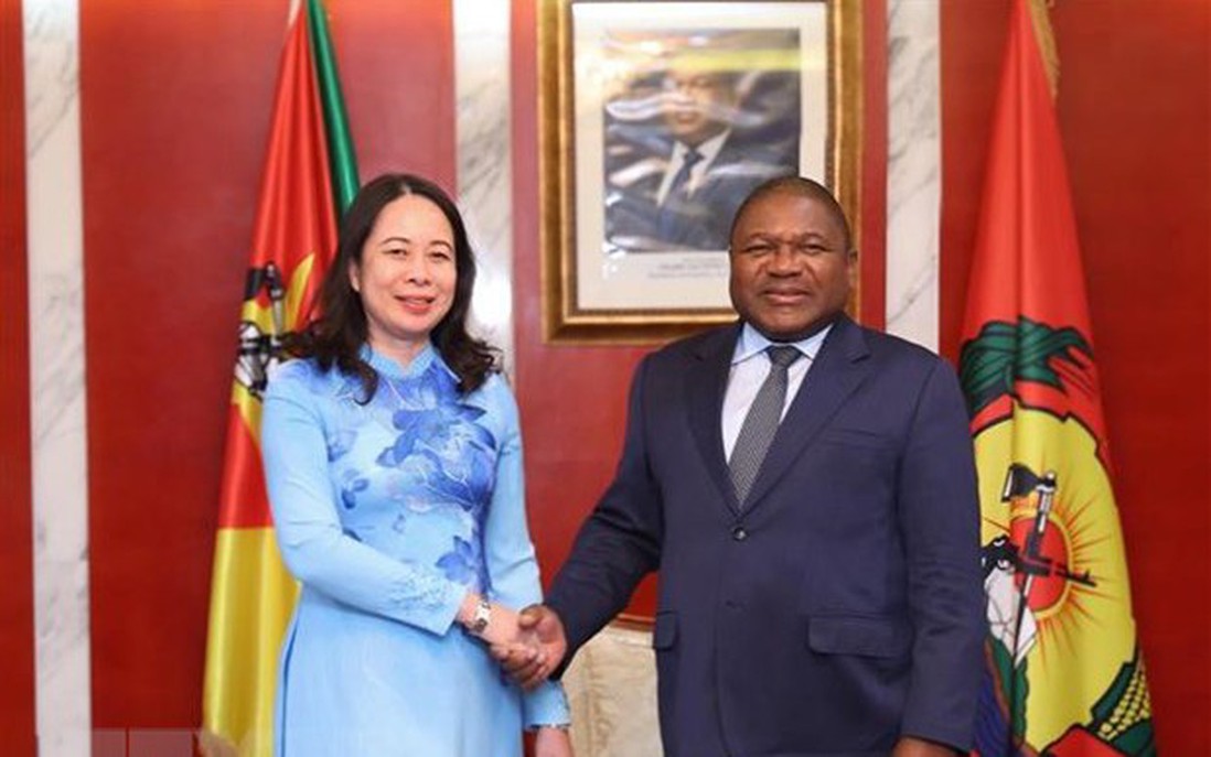 Phó Chủ tịch nước Võ Thị Ánh Xuân hội kiến Tổng thống Mozambique