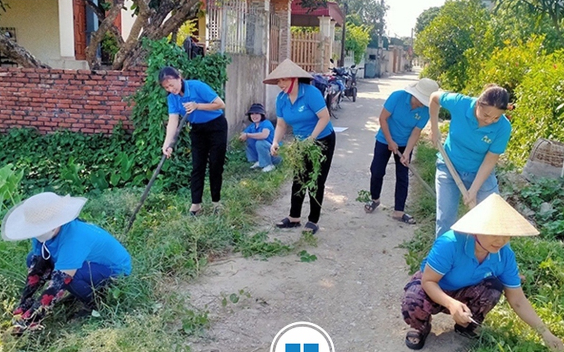 Hội LHPN Việt Nam phát động chuỗi hành động vì môi trường nông thôn