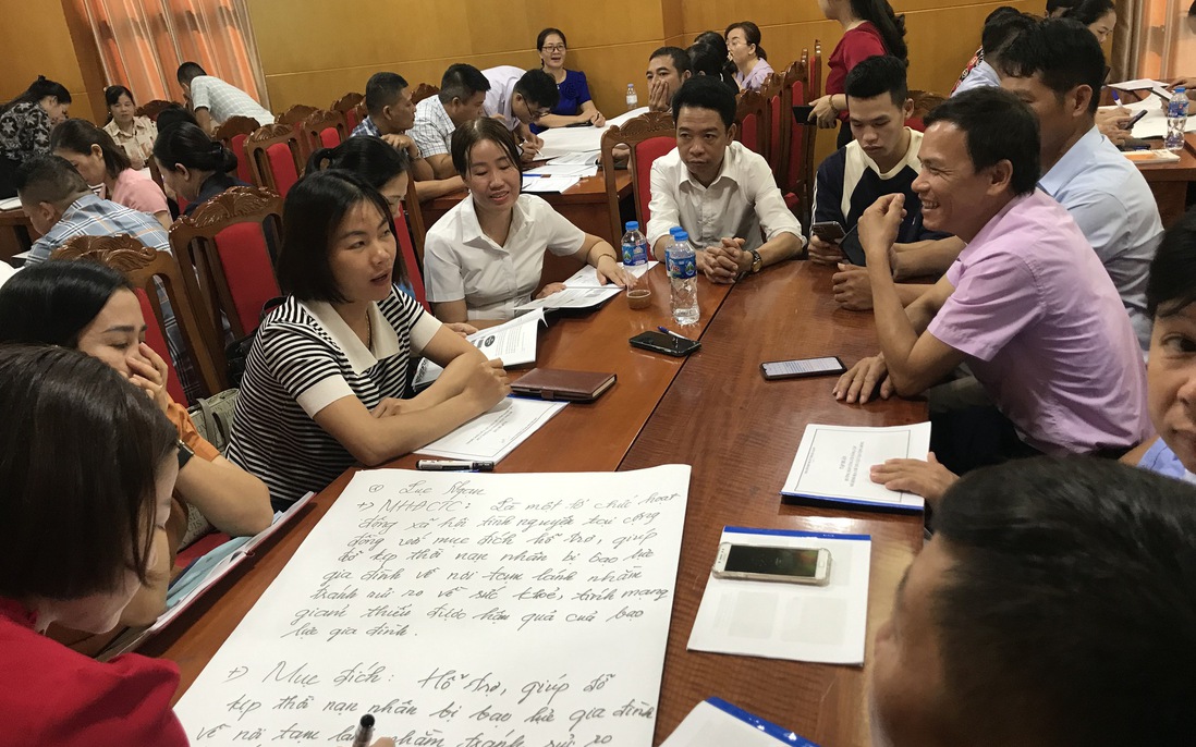 Bắc Giang: Tập huấn hướng dẫn củng cố nâng cấp mô hình địa chỉ tin cậy tại cộng đồng