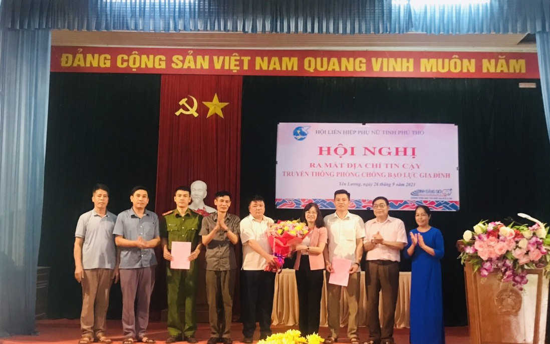 Phú Thọ: Ra mắt mô hình "Địa chỉ tin cậy" và tổ chức truyền thông phòng, chống bạo lực gia đình