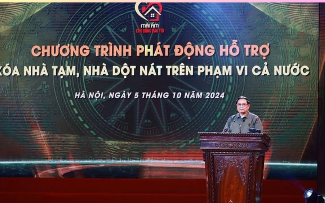 Đợt thi đua xóa nhà tạm, nhà dột nát cho đồng bào cả nước trong 450 ngày