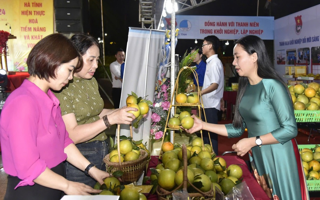 Kết nối giao thương, tiêu thụ sản phẩm, tôn vinh thương hiệu cam Hà Tĩnh