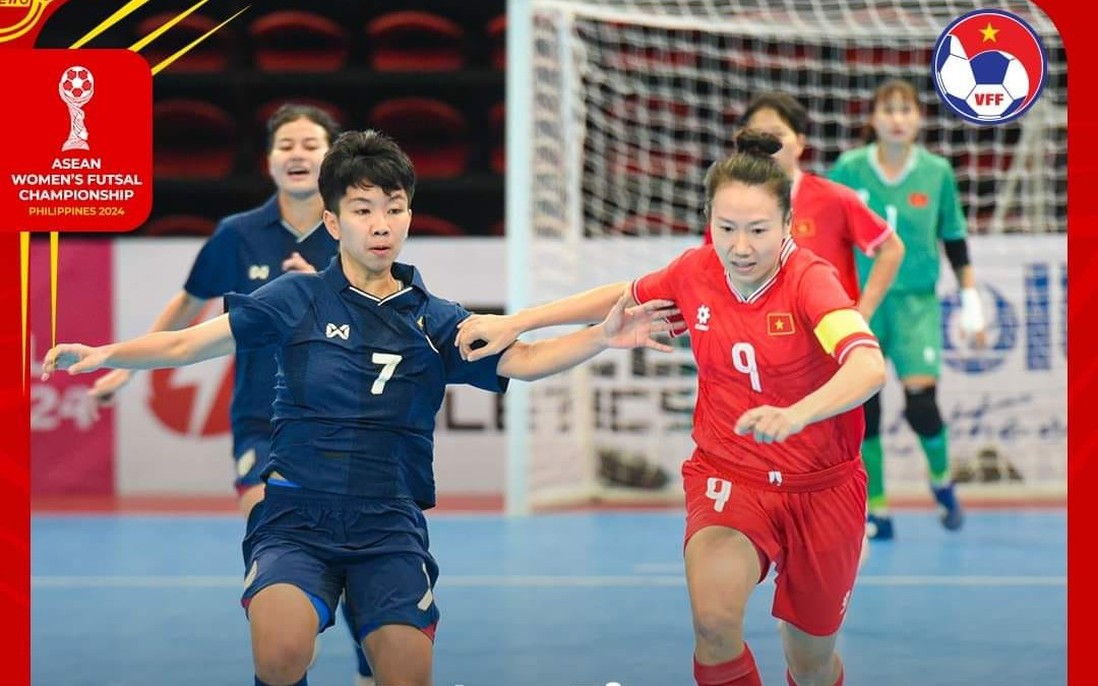 Đánh bại Thái Lan, đội tuyển nữ Việt Nam vô địch giải Futsal nữ Đông Nam Á 2024