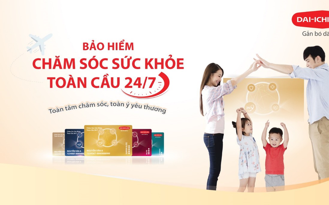 Dai-ichi Life Việt Nam ra mắt sản phẩm Bảo hiểm chăm sóc sức khỏe Toàn cầu 24/7