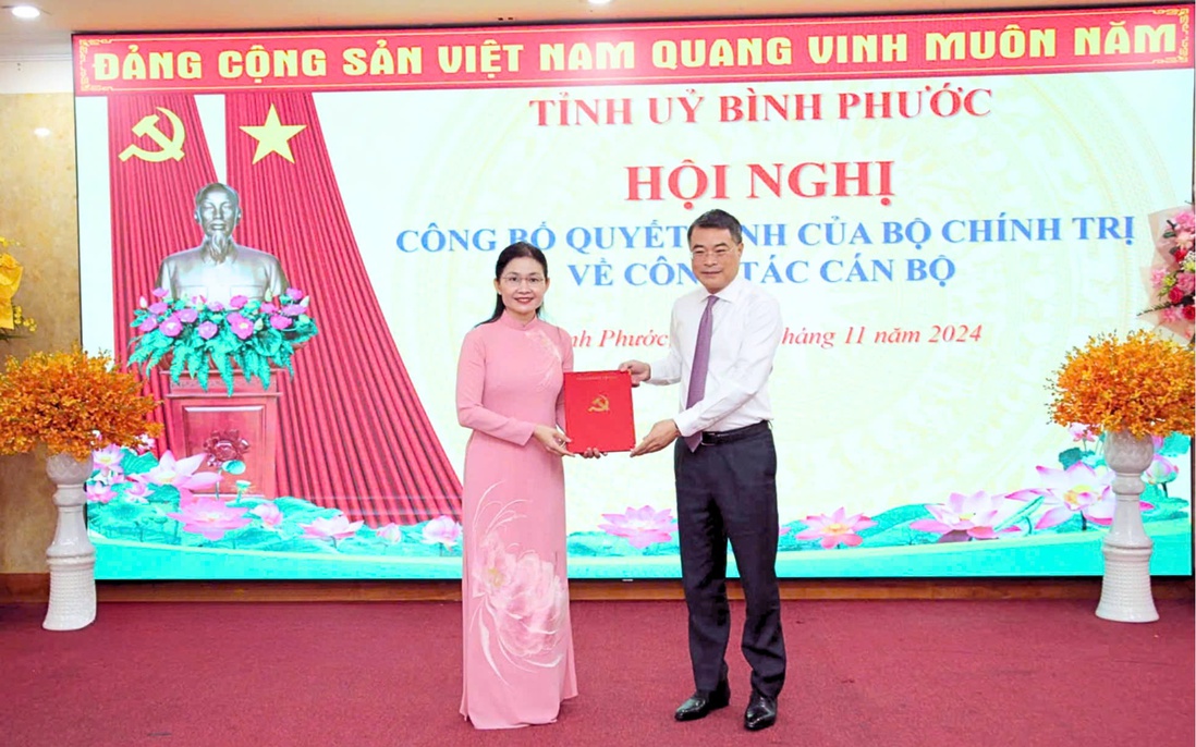 Phó Chủ tịch Hội LHPN Việt Nam Tôn Ngọc Hạnh giữ chức Bí thư Tỉnh ủy Bình Phước