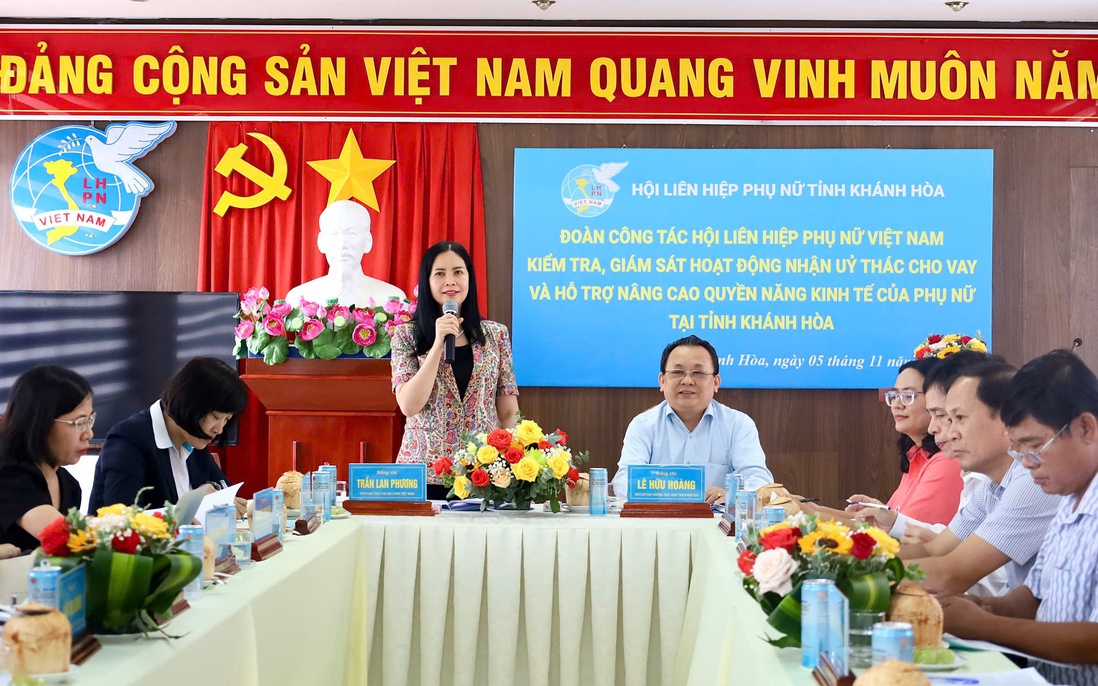 Kiểm tra, giám sát hoạt động nhận ủy thác cho vay và hỗ trợ nâng cao quyền năng kinh tế của phụ nữ tại Khánh Hòa