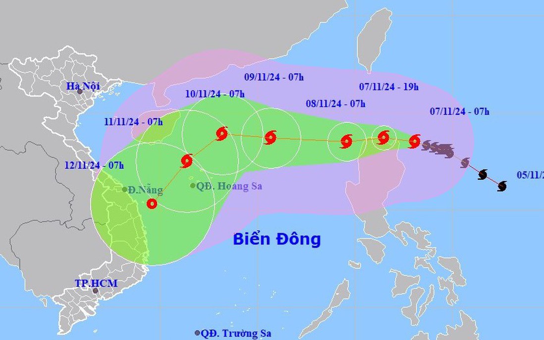 Thủ tướng chỉ đạo chủ động ứng phó với bão YINXING