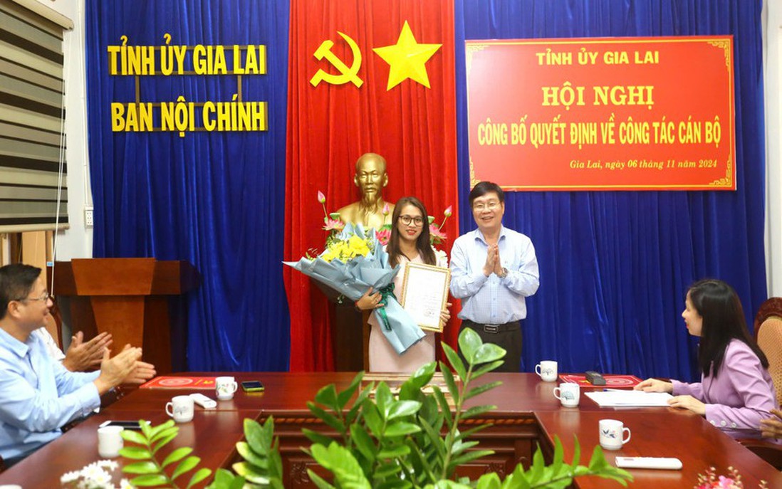 Gia Lai: Bổ nhiệm nữ Phó trưởng Ban Nội chính Tỉnh ủy