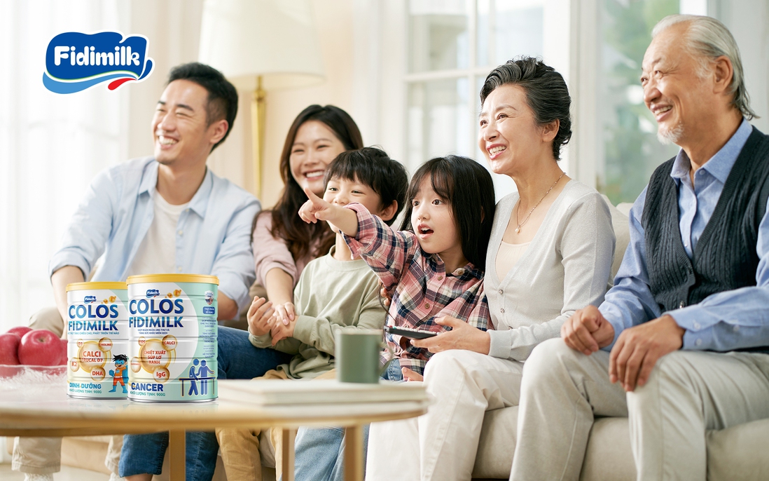 COLOS FIDIMILK - Dinh dưỡng đột phá với công thức thế hệ mới