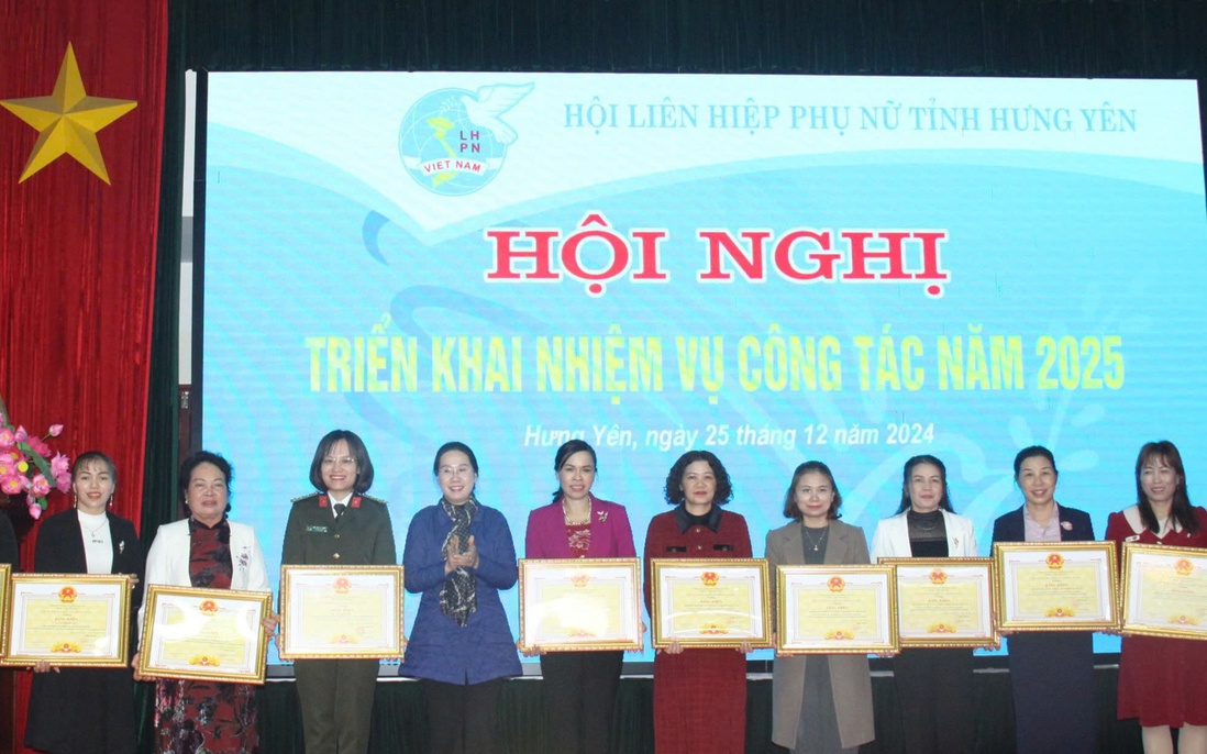 Hội LHPN tỉnh Hưng Yên: Năm 2024, các hoạt động công tác Hội đều đạt và vượt kế hoạch đề ra