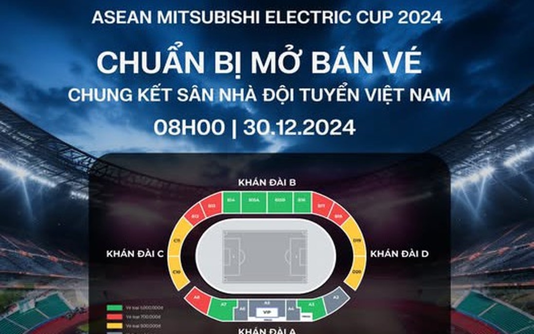 Ứng dụng bán vé chung kết ASEAN Cup 2024 "sập" ngay sau thông báo mở bán 