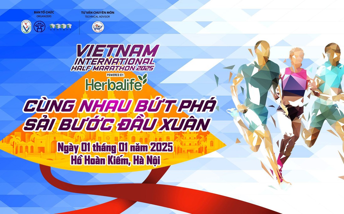 Vietnam International Half Marathon 2025 powered by Herbalife là điểm nhấn trong các sự kiện thể thao của Hà Nội