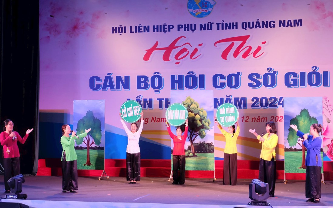 Quảng Nam: Hơn 100 thí sinh thi cán bộ Hội cơ sở giỏi năm 2024